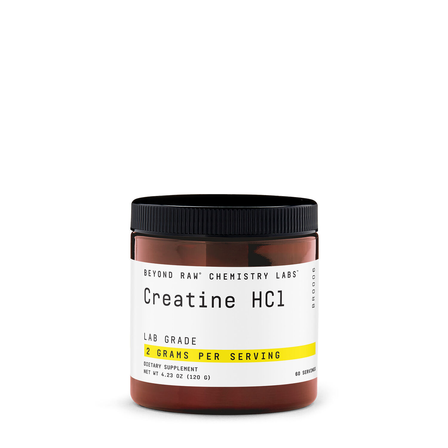 Beyond Raw Chemistry Labs Creatine Hcl (60 Servings)
